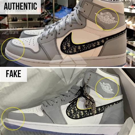 dior jordan fake|air jordan authenticity check.